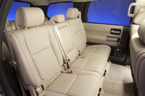 2010 Toyota Sequoia Rear Seats Picture Pic Image