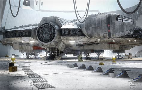 Artstation Star Wars Hoth Echo Base Backdrop