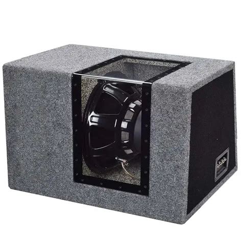 Box Only Trending 12 Inch 300w Loaded Subwoofer Box Plexiglass Speaker