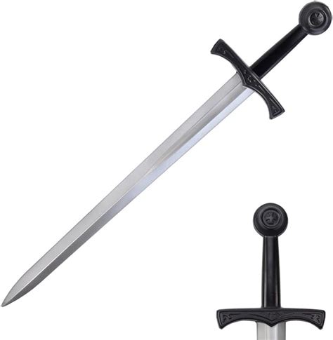 Heros Edge G Js101 Foam Excalibur Sword 28 Silver Amazonca