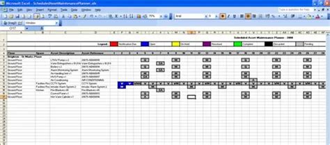 4 Maintenance Templates Word Excel Formats
