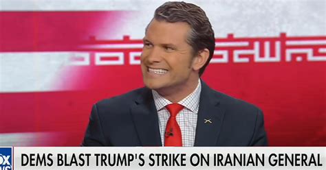 Fox News Host Pete Hegseth Defends Trump Threat To Iran