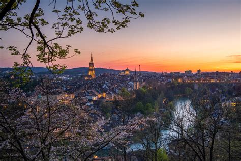 Bern Sunset Sylvia Michel Photography