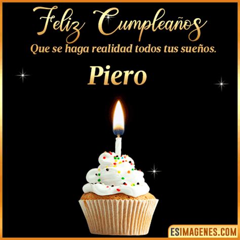 º‿º Feliz Cumpleaños Piero ️ 30 Tarjetas Y 