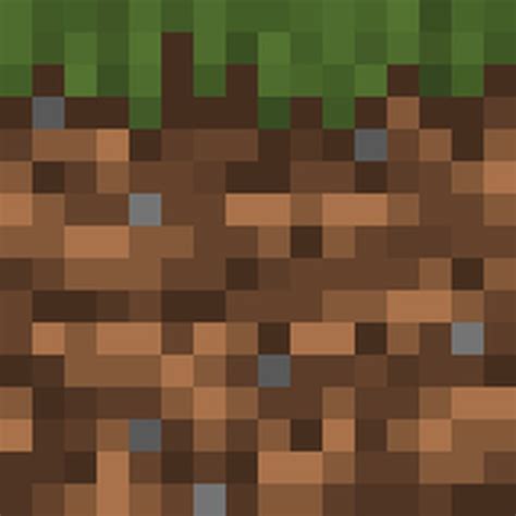 Block Of Grass From The Game Minecraft Minecraft Grass Block Side My