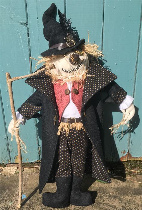 Seth Scarecrow Steampunk Halloween Doll Halloween Decorations