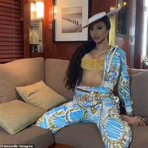 Cardi B Shows Off Her Assets With A Racy Instagram Video As She Shares