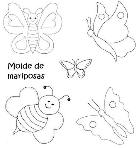 Moldes De Mariposa