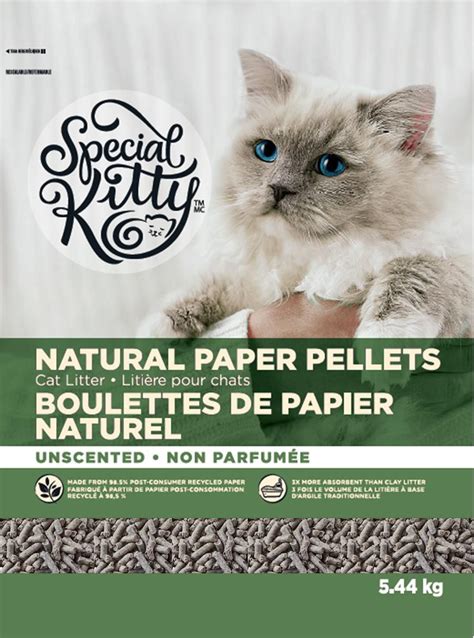 Special Kitty Recycled Paper Cat Litter 544kg Walmart Canada