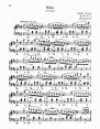Frederic Chopin "Waltz In B Minor, Op. 69, No. 2" Sheet Music PDF Notes ...