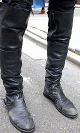 Pictures of Men Knee Boots