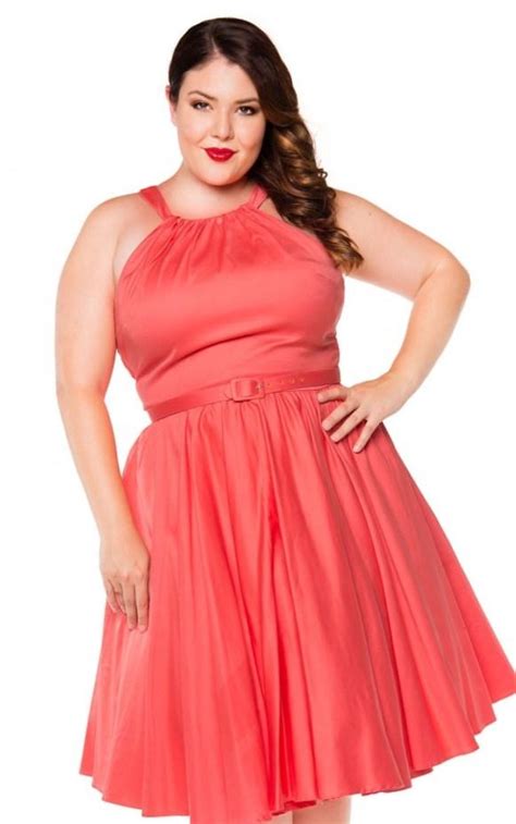 Peach Plus Size Dresses Pluslookeu Collection