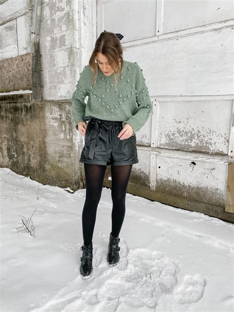 How To Wear Shorts In The Winter Style 608 By Ashley Anderson