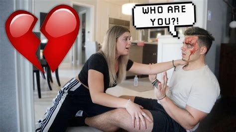 I Lost My Memory Prank On Girlfriend She Cries Youtube