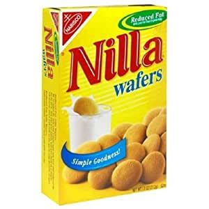 Amazon Com Nabisco Nilla Wafers Reduced Fat Ounce Box Pack Of