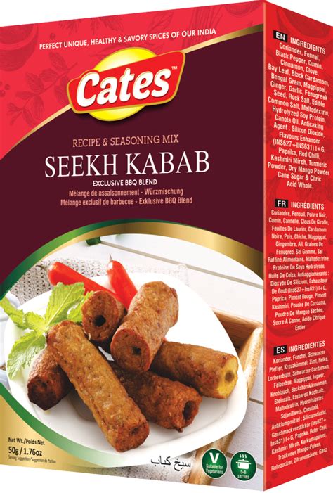 Cates 100 G Seekh Kabab Spices Packaging Packet At Rs 60piece In