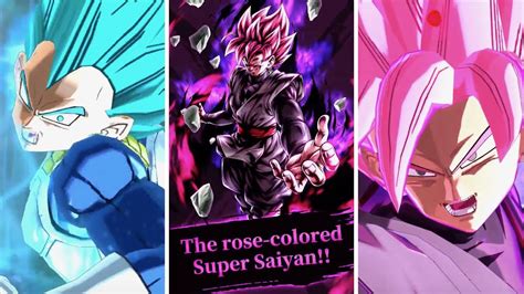 Legendary Finish Super Saiyan Blue Vegeta And Rose Goku Black Gameplay