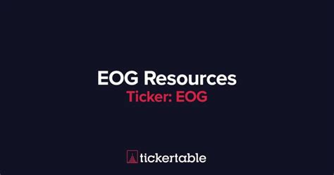 What Does Eog Resources Do