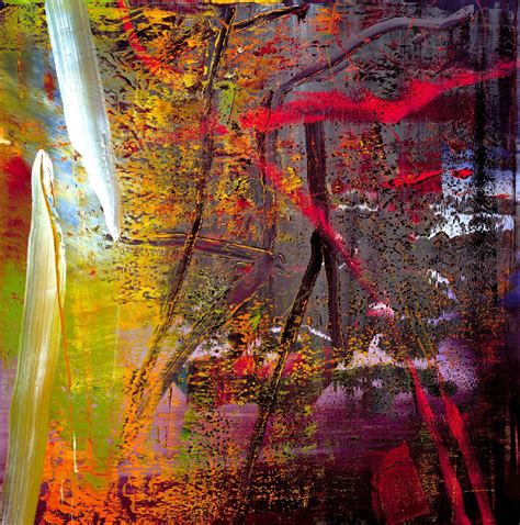 Gerhard Richter Action Painting Painting And Drawing Patterns
