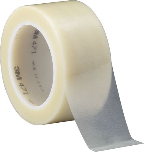 3m 471 Transparent Vinyl Tape 2 In X 36 Yd