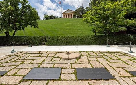 John F Kennedy Gravesite Reopens At Arlington National Cemetery