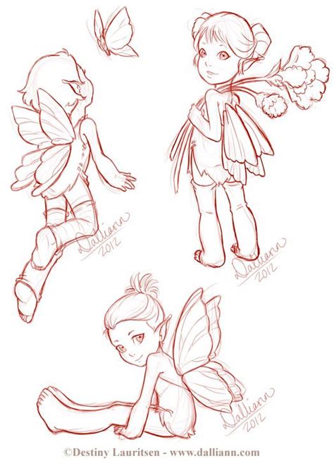 How To Draw A Cute Fairy Step By Step Howto Draw