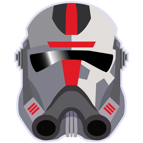 Lego Minifig Star Wars Clone Army Customs Bad Batch Hunter Gray Helmet Ubicaciondepersonas