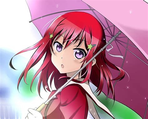 1179x2556px 1080p Free Download Cute Anime Girl Umbrella Tomoyo