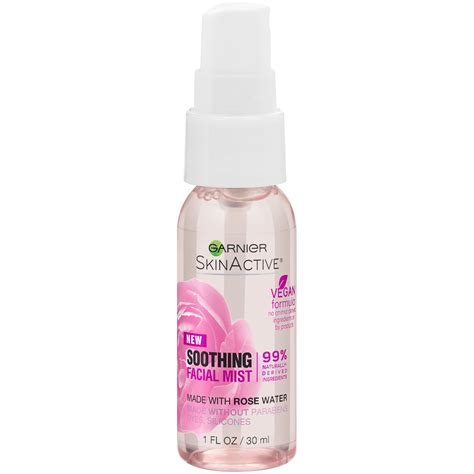 Garnier Skinactive Facial Mist Spray With Rose Water 1 Fl Oz