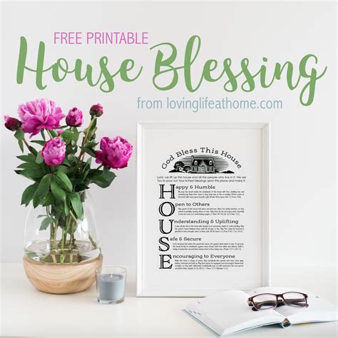 A Free Printable House Blessing House Blessing Entertaining Angels