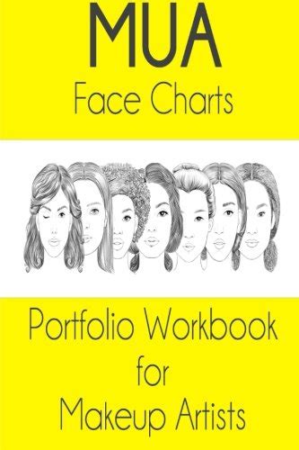 Mua Face Chart Portfolio Workbook For Makeup Artists By Sarie Smith