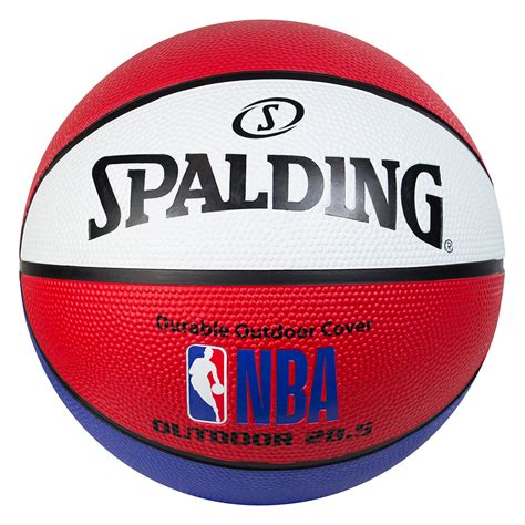 Spalding Nba Outdoor Basketball Redwhiteblue Size 6 Rebel Sport