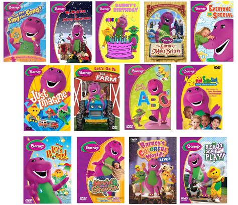 Image Barney Season 9 Dvds 2003 2004 And 2005 Fakepng Custom