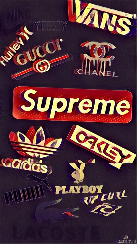 Gucci Iphone Supreme Wallpapers Wallpaper Cave
