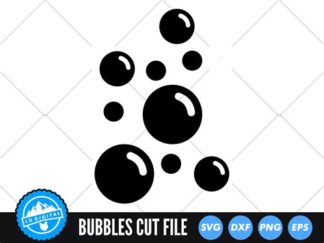 Bubble Svg Bubbles Cut File Bath Svg Soap Bubbles Clip Art By Ld Digital Thehungryjpeg