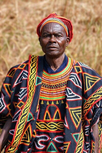 Man In Traditional Dress In Cameroon African People Cameroon