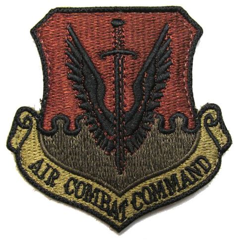 Us Air Force Air Combat Command Ocp Patch Spice Brown Military