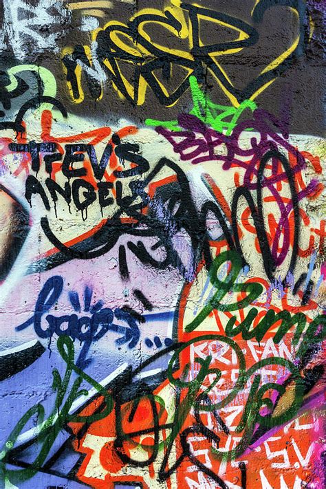 Trevs Angels Graffiti Photograph By Pierre Leclerc Photography Fine