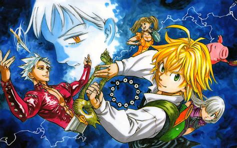 Hd Wallpaper Anime Graphic Poster Nanatsu No Taizai Meliodas Fairy