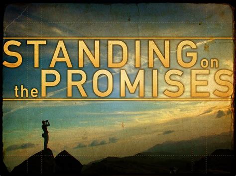Standing on the Promises of God | Gods promises, Bible promises, Daily devotional