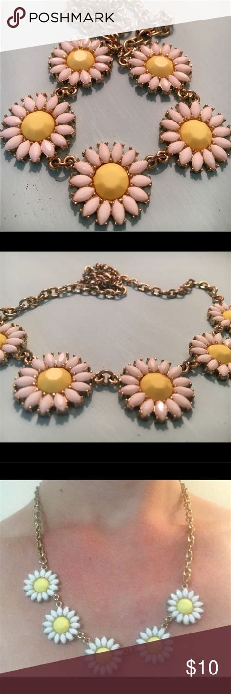 Daisy Chain Necklace Gently Used Daisy Chain Necklace Made From