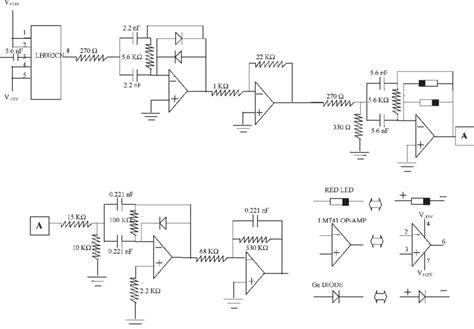 Custom Made Filter Amplifier Block Used In The Interactive Screen