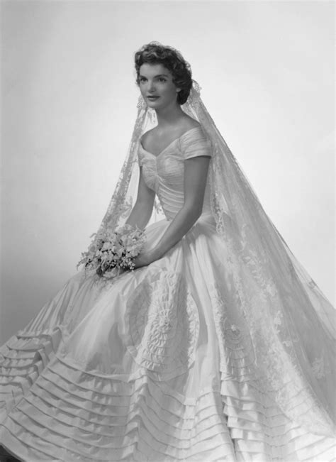 the surprising story behind jackie kennedy s wedding dress british vogue