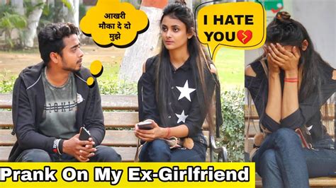 Prank On My Ex Girlfriend Gone Emotional 😭 Saurav Reyansh Youtube