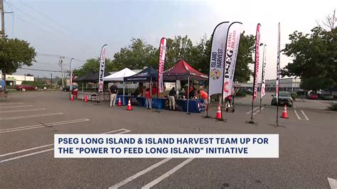 Pseg Long Island Island Harvest Food Bank Kick Off Food Drive