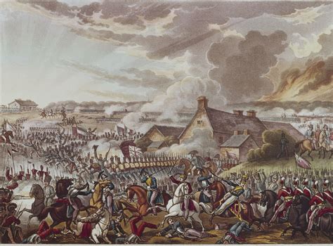 Napoleonic Wars Battle Of Waterloo 1815