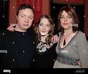 Paul Ronan (father), Saoirse Ronan, Monica Ronan (mother) Launch of The ...