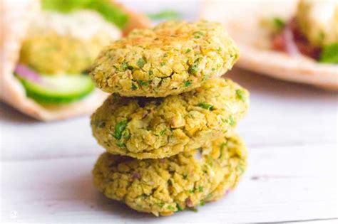 World Of Vegan Healthy Baked Falafel Balls Recipe