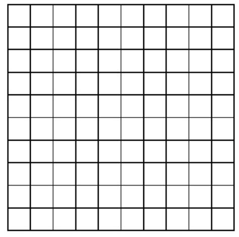 100blankcharttemplate 100 Grid Printable Chart Hundreds Chart