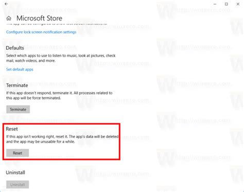 How To Reset Microsoft Store App In Windows 10